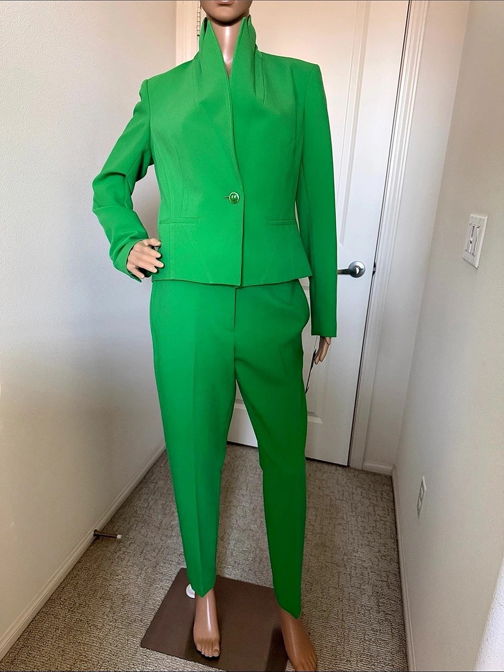 Karl Lagerfeld Green Pantsuit